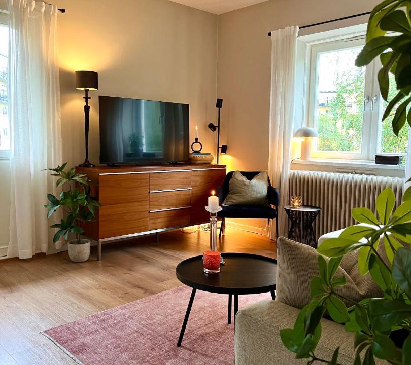 Sinsen Apartment | Stilfull Oslo leilighet med balkong nær kollektivtransport