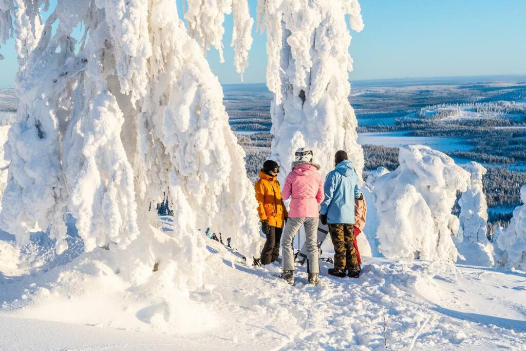 Syote Ski Chalet | Otso, kahden makuuhuoneen kelomökki, lukuisten polkujen, polkupyöräreitin sekä kalaisan tunturilammen vieressä