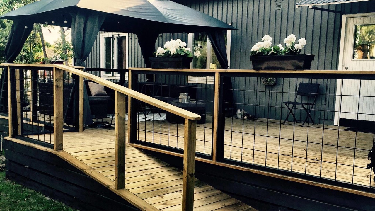 Photo of Patio Balcony in Larbro