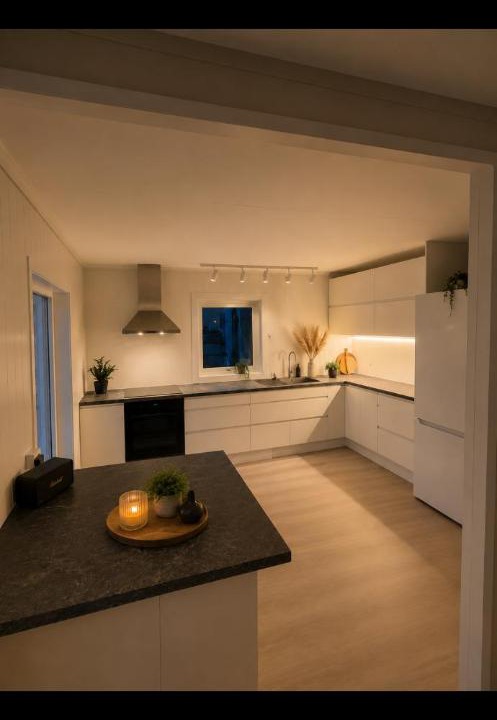 Photo of Kitchen in Sund i Lofoten