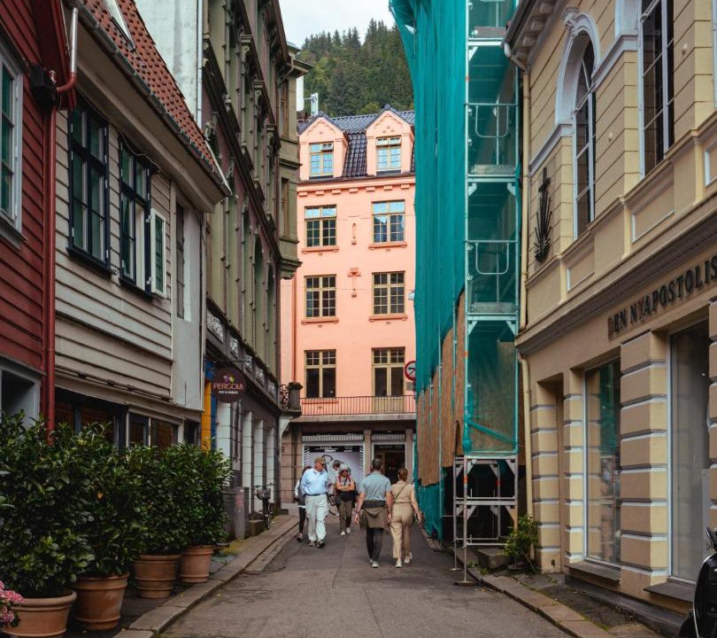 Photo of Buildings in Bergen City Centre