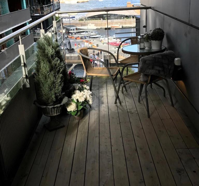Photo of Patio Balcony in Tjuvholmen