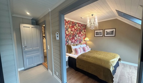 Historic Room with Balcony and Fjord View