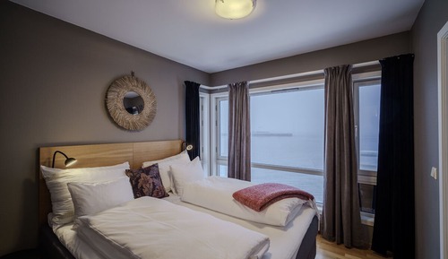 Junior suite med fjordutsikt