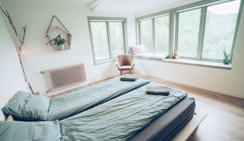 Grand Double Room, Shared Bathroom