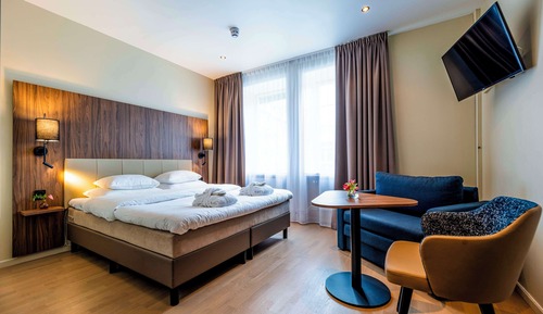 Superior Room, 1 King Bed, Non Smoking (with Single Sofabed)