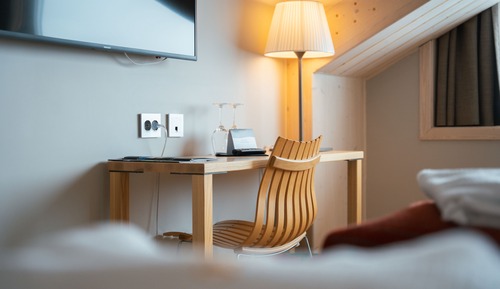 Double Room, 1 King Bed, Lake View