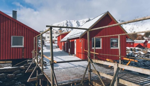 Cabin, 1 Bedroom, Kitchen (Myklebustbua #2)