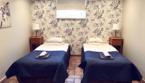 Twin Room, Shared Bathroom