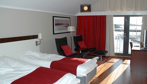 Superior Double Room, 2 Twin Beds, Harbor View