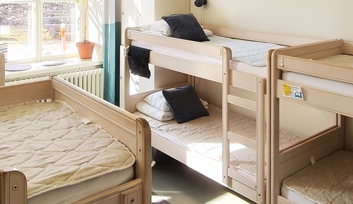  Single Bed in Female Dormitory Room