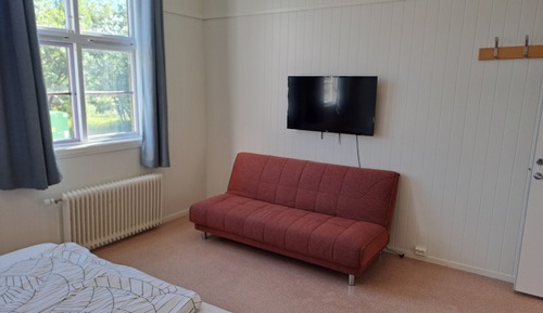Family Quadruple Room, 1 Double Bed with Sofa bed, Non Smoking, Garden View