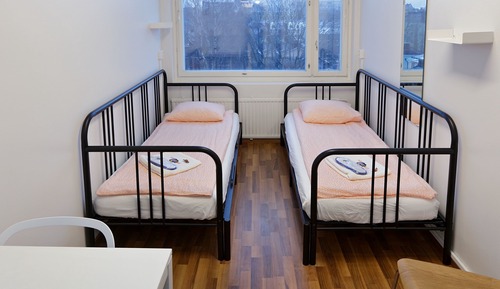 Twin Room, Shared Bathroom