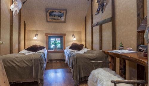 Family Room with Shared Bathroom