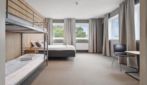 Family Room with Shared Bathroom