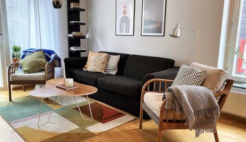 Two-Bedroom Apartment with Balcony