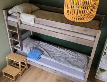 Single Bed in Dormitory Room