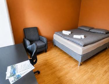 Family Room with Shared Bathroom