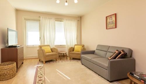 Two-Bedroom Apartment with Balcony