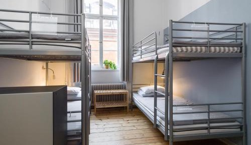 Bed in 4-Bed Female Dormitory Room - quiet street view