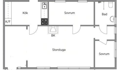 Three-Bedroom Vacation Home 