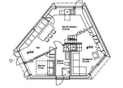 Three-Bedroom Vacation Home 