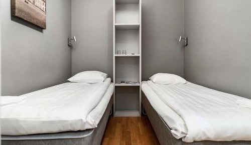 Twin Room with Shared Bathroom - No Window 
