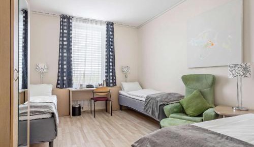 Triple Room with Three Single Beds