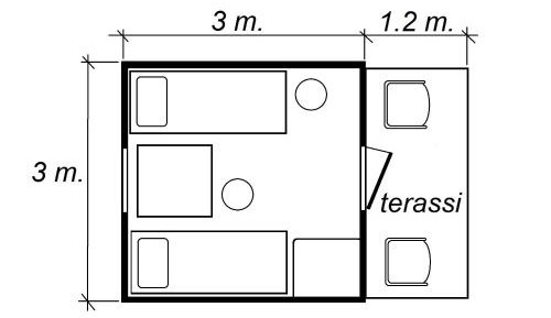 One-Bedroom Bungalow