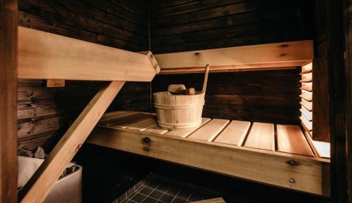 Family Room with Sauna