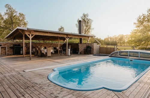 Ljungbyhed Villa | Peaceful Farm with Pool in the south of Sweden