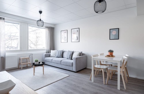 Tampere Apartment | 2BR Downtown Home with Balcony & BEST Location
