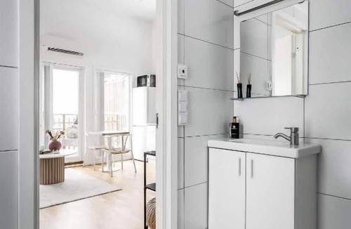 Upplands-Bro Municipality House | Waterfront Spa Retreat with Hot Tub