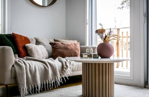 Upplands-Bro Municipality House | Waterfront Spa Retreat with Hot Tub