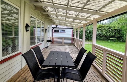 Otterbacken House | 3BR Home Near Lake Vänern Covered Deck & BBQ