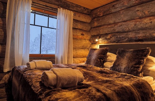 Saariselka Villa | Sielikkö Aurora Log Villas