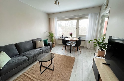 Lahti Apartment | Bright & Cozy, Renovated Studio in the Center