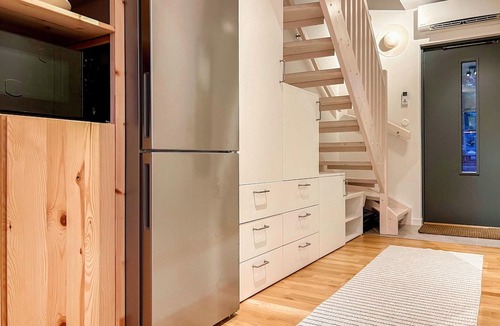 Ljugarn Apartment | Modern apartment in the center of quiet Ljugarn and close to the beach.