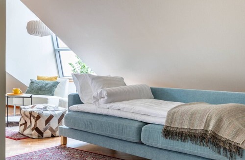 Kamppi Apartment | Scandi City Loft | Balcony | Bath | AirCon