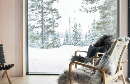 Selbu House | Cabin by Selbusjøen with ski and trail access