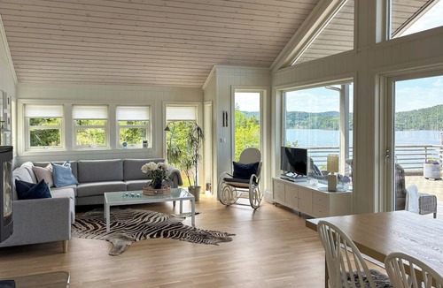 Risor House | Cabin with views over the Sannesfjord