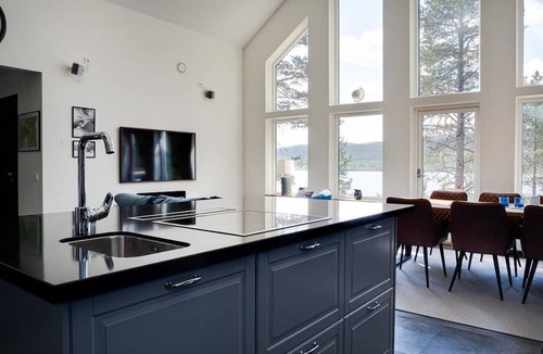 Lofsdalen Cabin | Sauna | Engine heater outlet | Terrace