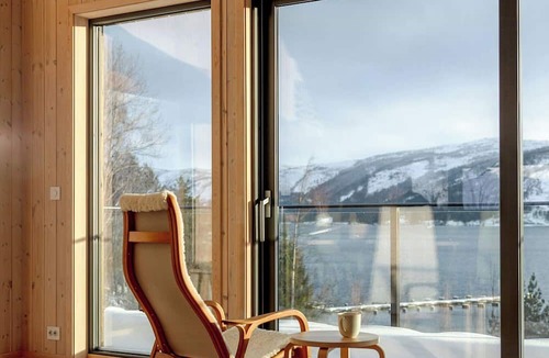 Nissedal House | Designer cabin by Lake Nisser with view and sauna