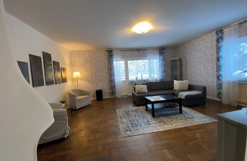 Ljungaverk Apartment | Nice cozy apartment with separeate bedrooms large living area, kitchen, bathroom