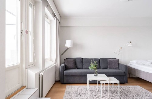 Tampere Apartment | 1BR with Sauna, Rooftop Terrace & Amazing Views