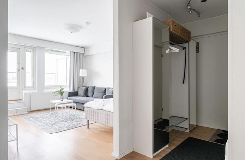 Tampere Apartment | 1BR with Sauna, Rooftop Terrace & Amazing Views