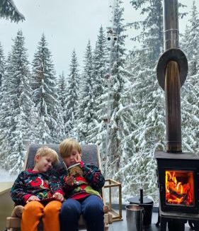 Tokke House | Treetop igloo by the river
