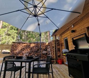 Korppoo Ski Chalet | Casa Vuorinen,Forest Cabin w,Sauna & Private Patio