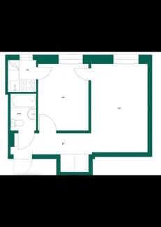 Alppiharju Apartment | 2-room flat in Alppila, Helsinki near Pasila