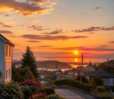 Godvik House | New Nordic Villa Sunset Views Fishing Near Bergen